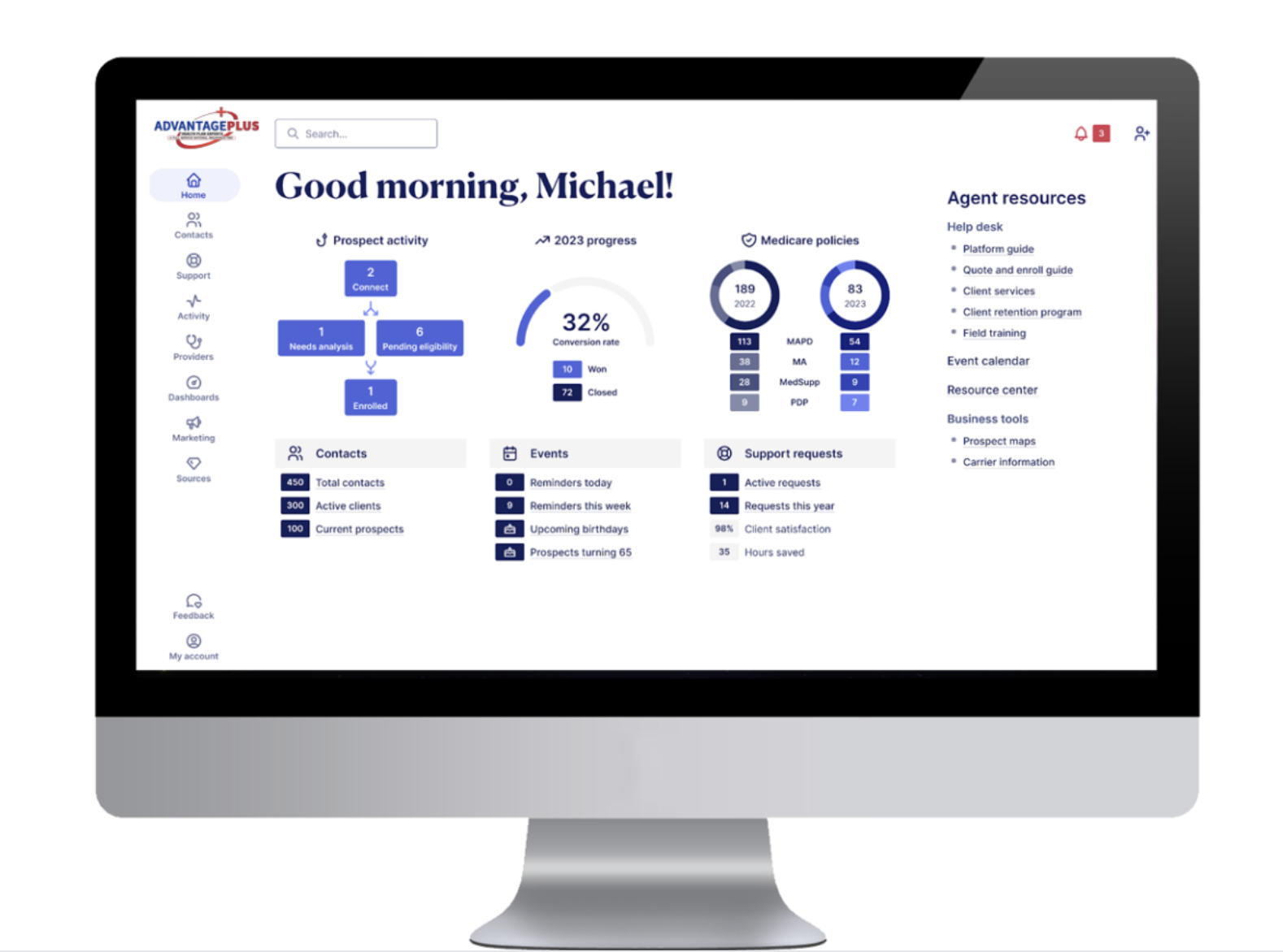 Advantage Plus Agent Portal