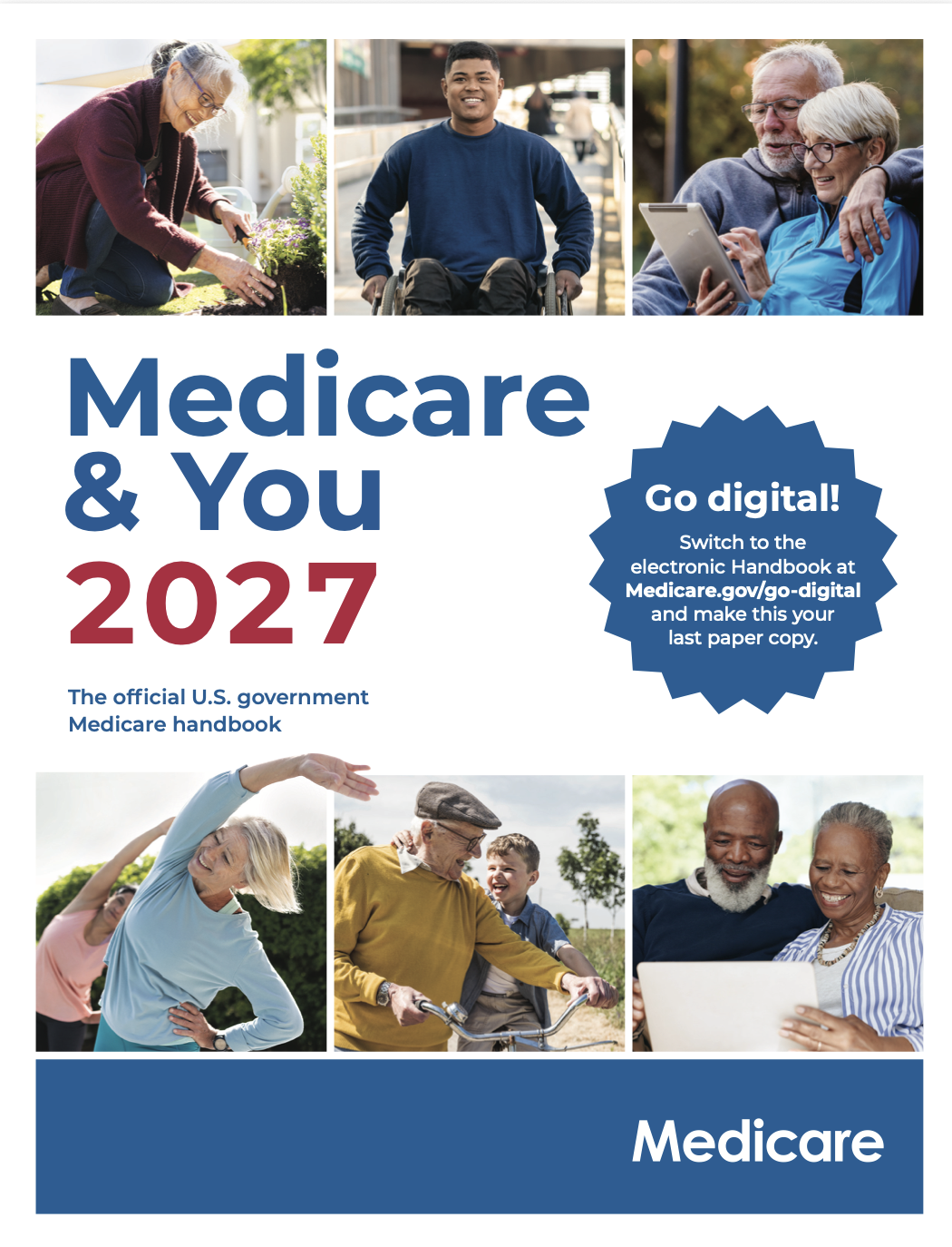 Cover of the Medicare and You 2027 handbook